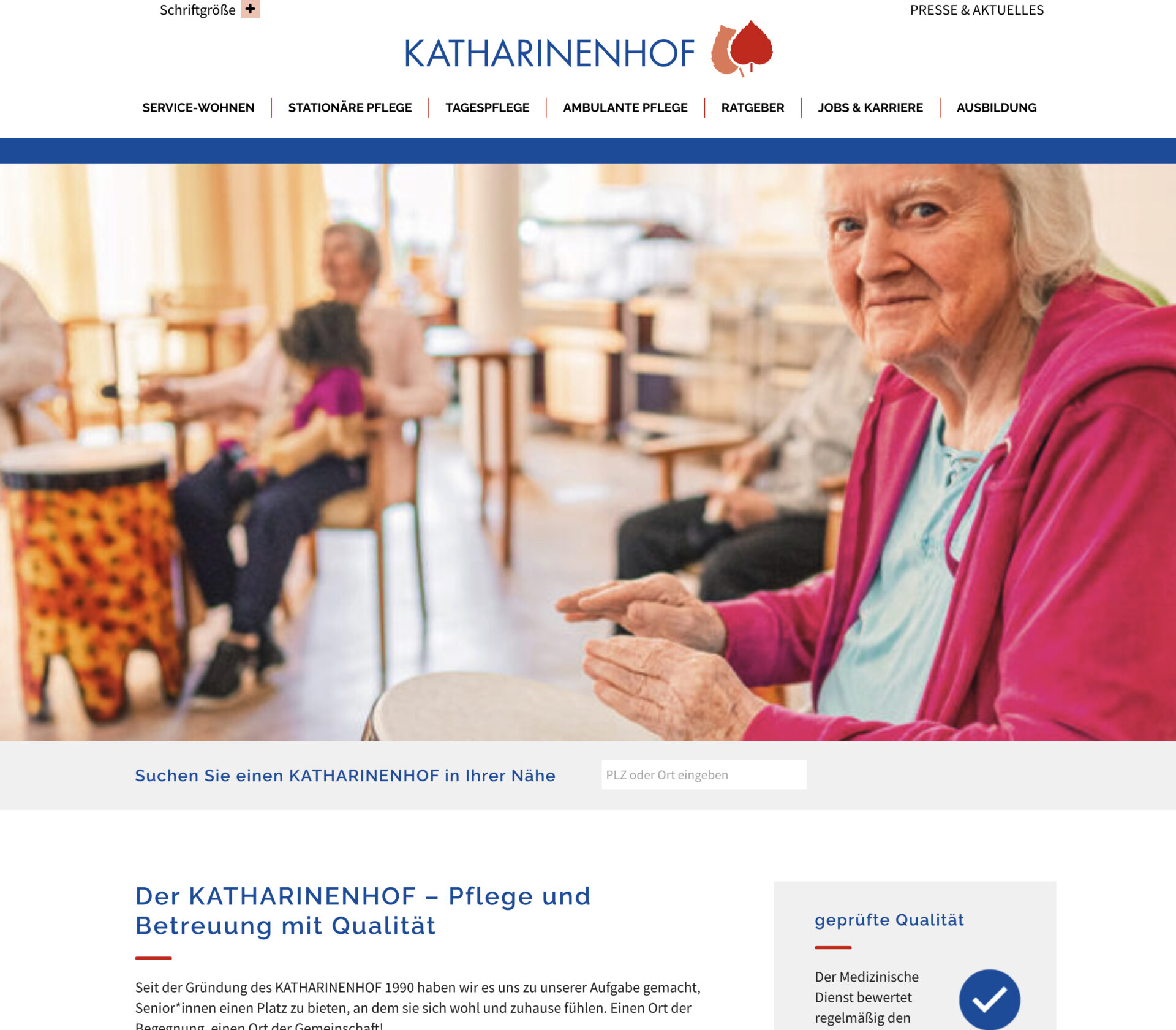 KATHARINENHOF Seniorenwohn- und Pflegeanlage Betriebs-GmbH